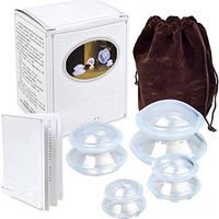 Eye and Face Vacuum Massage Cup Kit, Cupping Therapy Sets Silicone Professional, Massage Therapy Cupping Set, Anti Cellulite Cupping Therapy Set, Chinese Acupuncture Cupping Therapy Set Fda Approved