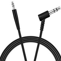 Replacement Cable Cord 4ft Headphone Cable Compatible with Bose QuietComfort35 25 QC 35/QC 25/QC 2/OE 2/OE 2i/AE2/Soundlink/SoundTrue Headphone (Black)