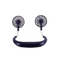 Hands-free Mini USB Personal Fan - Rechargeable Portable Headset Designs Wearable Neckband Fan for Sport, Office and Outdoor 260 * 180MM