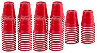 2oz MINI RED PARTY CUPS 100 total (5 packs of 20) Perfect for Liquor Shots