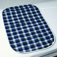 Sammons Preston CareFor Deluxe Designer Print Reusable Underpads (SP4-565150 Green Plaid, 32" x 36" )