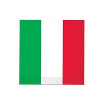 Beistle 58079 Beverage Napkins, (16 Pack), Red/White/Green