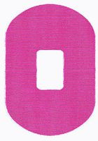 StayPut Adhesive Patch Pink - 1.5" x 1" Hole, 20 Pack