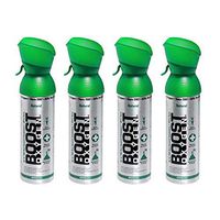 Boost Oxygen Natural Portable 5 Liter Pure Canned Oxygen Canister (4 PK)