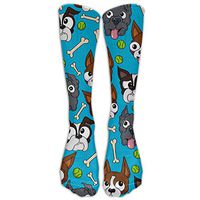 Unisex Cotton Cute Bulldog Compression Sports Socks