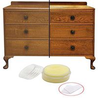 Wood Seasoning Beewax | Natural Wood Beeswax Polish All-Purpose Wax Conditioner for Wood & Furniture Finish & Polish and Floor Cleaner (20g, White)