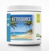 Keto Source, Premier Ketosis Product, Exogenous Ketones Beta-Hydroxybutyrate BHB, Medium Chain Triglyceride MCT Oil, 23.3 Ounces (660 Grams), Island Tropics Flavor