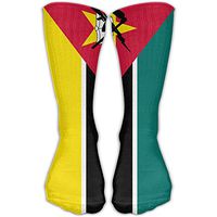 Crew Socks Mozambique Flag Quarter Socks Novelty Socks For Sport Or Casual