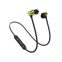 Moshbu X11 Sport Magnetic Headphones, Waterproof Magnetic Over Ear Headphones Upgrade V4.2 Wireless Bluetooth Headset Sweatproof Sport Neckband Earphones for Running Cycling Gym Travelling
