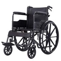 Folding Self Propelled Wheelchairs Commode, Multifunctional Bathroom Chair Commode Chair with Wheels, for Elderly, Handicapped, and Disabled Users