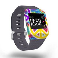 MightySkins Skin Compatible With Fitbit Ionic - Peaceful Explosion | Protective, Durable, and Unique Vinyl Decal wrap cover | Easy To Apply, Remove, and Change Styles | Made in the USA