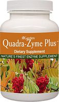 R-Garden Quadra-Zyme Plus Dietary Enzyme Nutritional Supplement - Improves Food Digestion System - 180 Capsules Supplements per Bottle