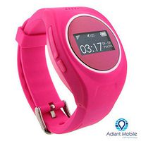 MX-LOCareNT GPS Personal Safety Watch for Children and Adults, Two Way Communication, Voice to Text to Voice, SOS Alert, Pink