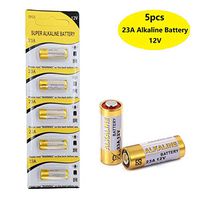 Cotchear A23 12V Alkaline Battery 23A 12 Volt A23 E23A MN21 Replacement Batteries 0% Hg (5Pcs)