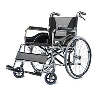 Wheelchair- Wheelchair Folding Portable Manual Elderly Disabled Portable Wagon Ultra Light Manual Push Scooter (Color : C, Size : 84X87X68cm)