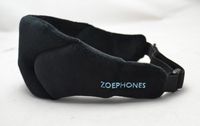 ZoePhonesTM Meditation Phones Eye Mask Wireless Sleep Phones ,Ideal for Meditation- Black