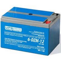 12V 12Ah IT - Compatible Battery for 6-DZM-12 by UPSBatteryCenter