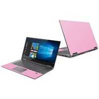 MightySkins Skin Compatible with Lenovo Yoga 730 15" (2018) - Solid Pink | Protective, Durable, and Unique Vinyl Decal wrap Cover | Easy to Apply, Remove, and Change Styles | Made in The USA