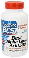Doctor's Best Alpha-Lipoic Acid, 300 mg, 180 Veggie Caps