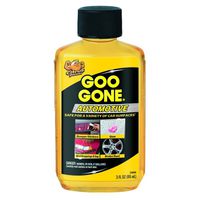 Goo Gone Adhesive Residue Cuts Grease, Oil, Gum & More (Citrus Scented) 3oz Bottle