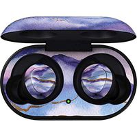 Skinit Decal Audio Skin for Galaxy Buds - Officially Licensed Skinit Originally Designed Blue Violet Watercolor Geode Design