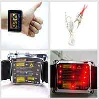 COZING Laser Therapy Watch, Cold Laser Therapy Equipment for Treatment Hypertension Hyperglycemia Hyperlipidemia