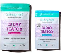 SkinnyMint 28 Day Ultimate Teatox Detox Tea (42 Tea Bags). All Natural Cleanse for Weight Loss. Great Tasting Tea- Boosts Energy and Reduces Bloating