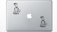 Scooby Doo HenryDecal5550223 Set Of Two (2x) , Decal , Sticker , Laptop , Ipad , Car , Truck