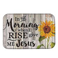 Fineday Floor Rug, Fashionable Practical Printing Absorbent Non-Slip Home Mat Bathroom Doormat G, Home Decor Home Products HotSales