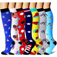 Copper Compression Socks Women & Men - Best for Running,Medical,Athletic Sports,Flight Travel, Pregnancy