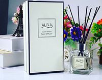 Luxury Aroma Reed Diffuser 120ml with 10 Reed Sticks - Lilac Blossom