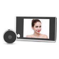 Asixx Digital Door Viewer, 3.5" LCD Digital Video Door Viewer Digital Door Peephole Camera Doorbell Home Security System