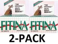 Fitina Memory Support Supplement 100 Tablets 2-Pack