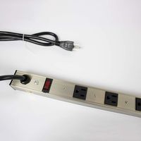 36" 12 Outlet Power Strip 6Ft Cord