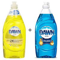 DAWN Ultra Dishwashing Liquid Lemon Scent 532 ML + Dawn Ultra Dishwashing Liquid, Original Scent 532 ML