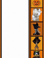 Halloween Stationery Printer Paper 26 Sheets