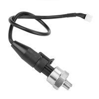 Pressure Transducer Sender Sensor for Oil Fuel Air Water, 1/8"NPT Thread Stainless Steel (150PSI)