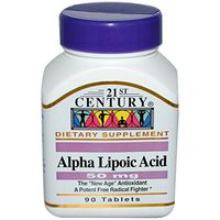 21ST CENTURY ALPHA LIPOIC ACID 50mg 90 TABS