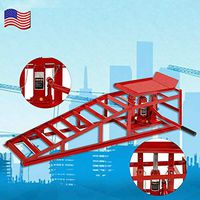 SuxiDi Heavy Duty Auto Car Truck Service Ramps Lifts 10,000lbs Capacity HD Hydraulic Lift for Car Repair [US Stock] (Single)