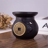 Feng Shui Zen Ceramic Essential Oil Burner Tea Light Holder Great For Home Decoration & Aromatherapy OLBA115