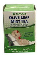 Seagate Products Olive Leaf Herbal Mint Tea 24 Count (Pack of 2)