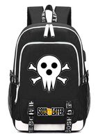 Gumstyle SOULEATER Anime Multifunction Schoolbag Travel Bag Laptop Backpack with USB Charging Port and Headphone Jack 7