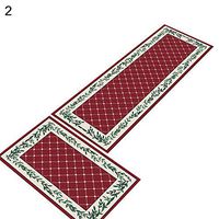 TbpersicwT Home bedroom carpet door mat, Flamingo Octagon Bear Bathroom Anti-slip Doormat Floor Mat Rug Living Room Decor - 40120cm 2