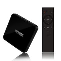 Android 9.0 TV Box with Voice Remote, MECOOL Google Certificated Smart TV Box with Amlogic S905X2 Quad-Core, 4GB RAM 64GB ROM, Support 4K Full HD BT 4.1, Not Compatible Netflix HD″ Video