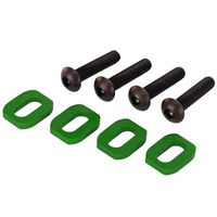 Traxxas Green Anodized-Aluminum Motor Mount Washers Vehicle