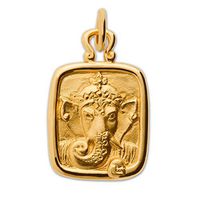 HighChi Ganesh - 14K Pure Gold