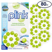 COMPAC HOME Plink Garbage Disposal Cleaner & Deodorizer Infuses and Freshens Your Entire Kitchen Waste Disposal Cleaner Simply Fresh Scent, Value Pack 80 Count