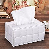 Car Leather Tissue Box/Carton/Paper Napkin Box/Creative Car Organization Box,W,19 * 12 * 9.5CM