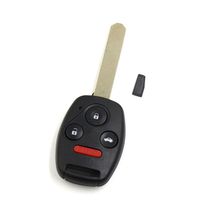 uxcell New Replacement Car Keyless Entry Remote Uncut Ignition Key Fob Clicker Transmitter for Honda OUCG8D-380H-A