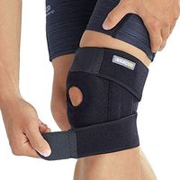 Bracoo Knee Stabilizer Brace, Open-Patella Support - Joint Pain Relief for Sprains, Arthritis, MCL, LCL, Sports Injury & Recovery - KP30